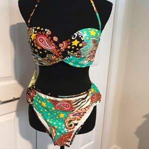 NWOT Luli Fama bikini.